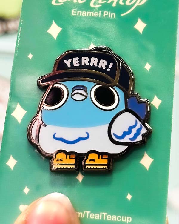 PREORDER: 3 Chonk Pigeon Pins Enamel Pin
