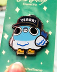 PREORDER: Chonk Pigeon “YERRR” Pin Enamel Pin