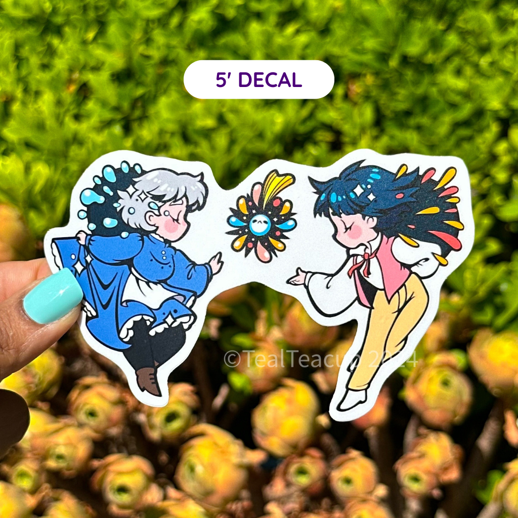 BUNDLE: 3 TealxLyra Collab DECALS