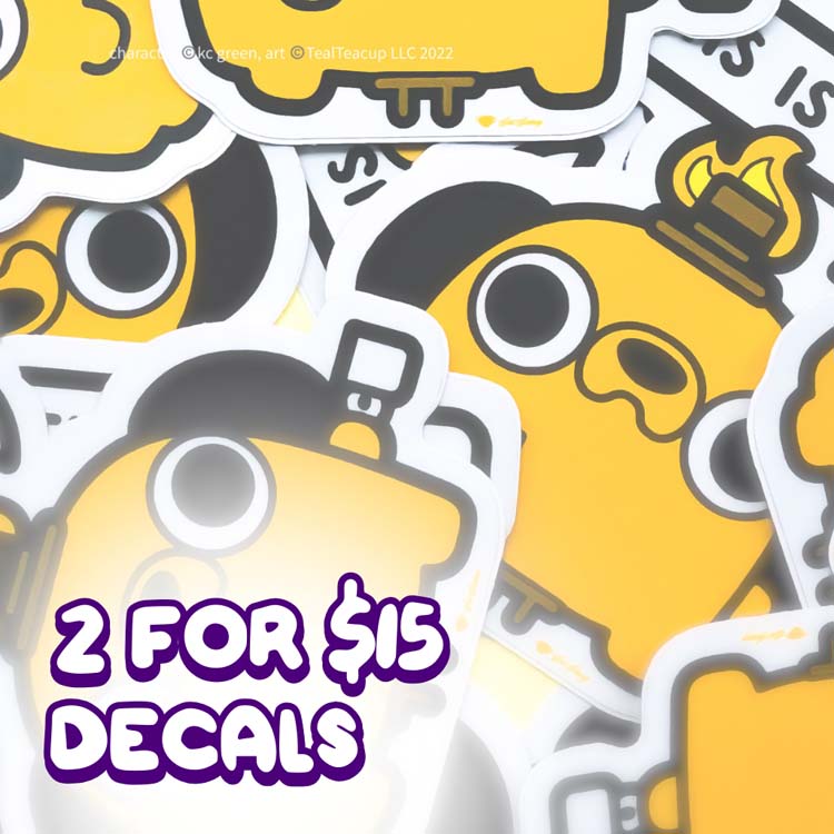 BUNDLE: 2 for $15 Decals Decal Bundle