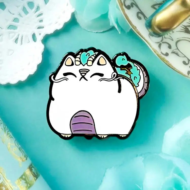 ChonkCat River Spirit Pin Enamel Pin