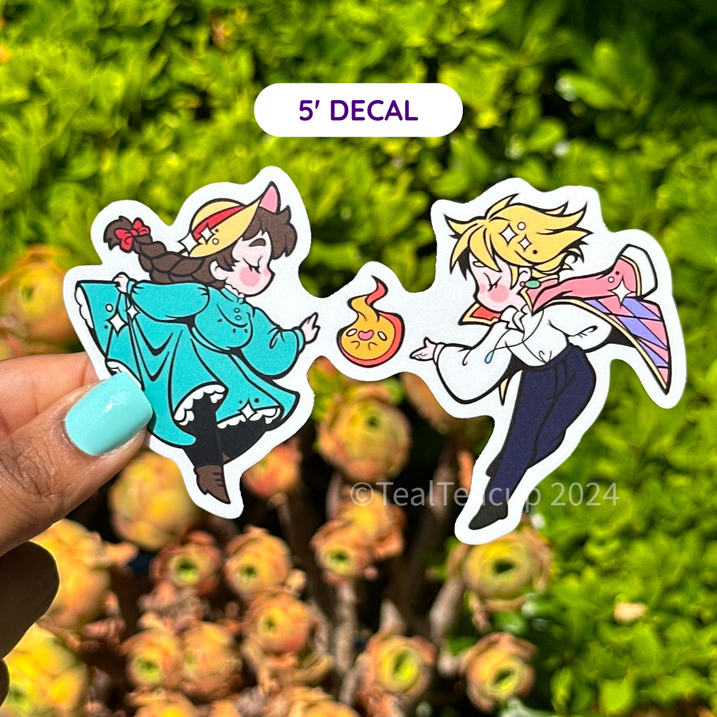 BUNDLE: 3 TealxLyra Collab DECALS