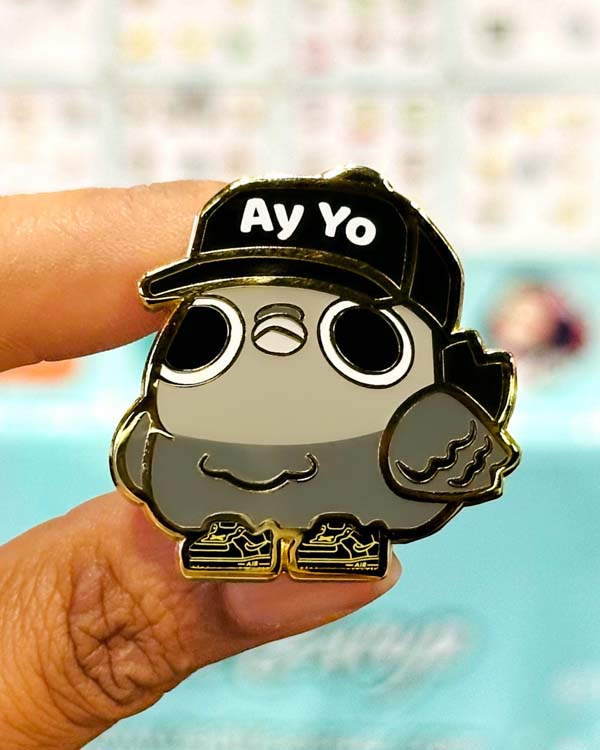 PREORDER: 3 Chonk Pigeon Pins Enamel Pin