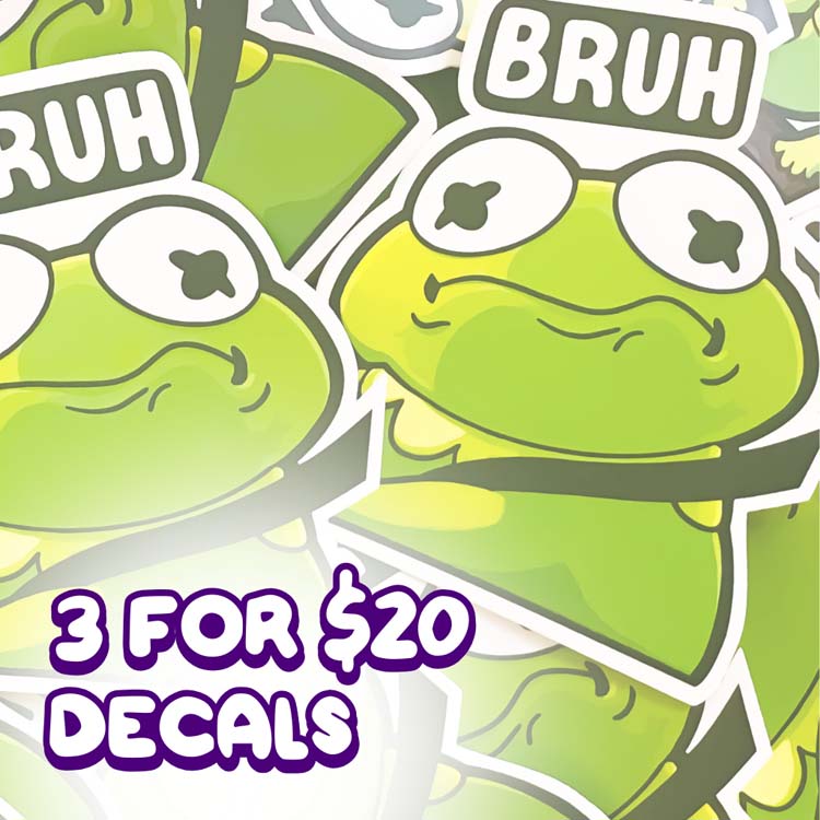 BUNDLE: 3 for $20 Decals Decal Bundle