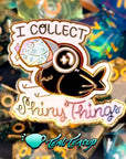 Shiny Things ChonkCrow Pin Enamel Pin