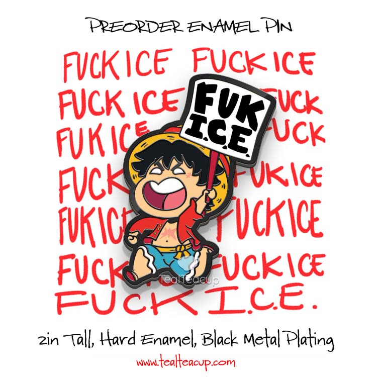 PREORDER: Fuk ICE Luffy Pin Enamel Pin