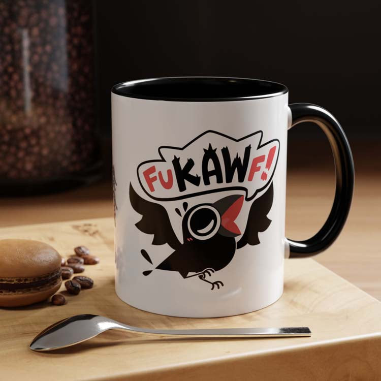 "FUKAWF" ChonkCrow Mug Printify