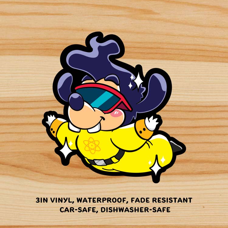 Powerline Max Sticker Sticker