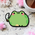 ChonkFrog Knife Coaster Coaster