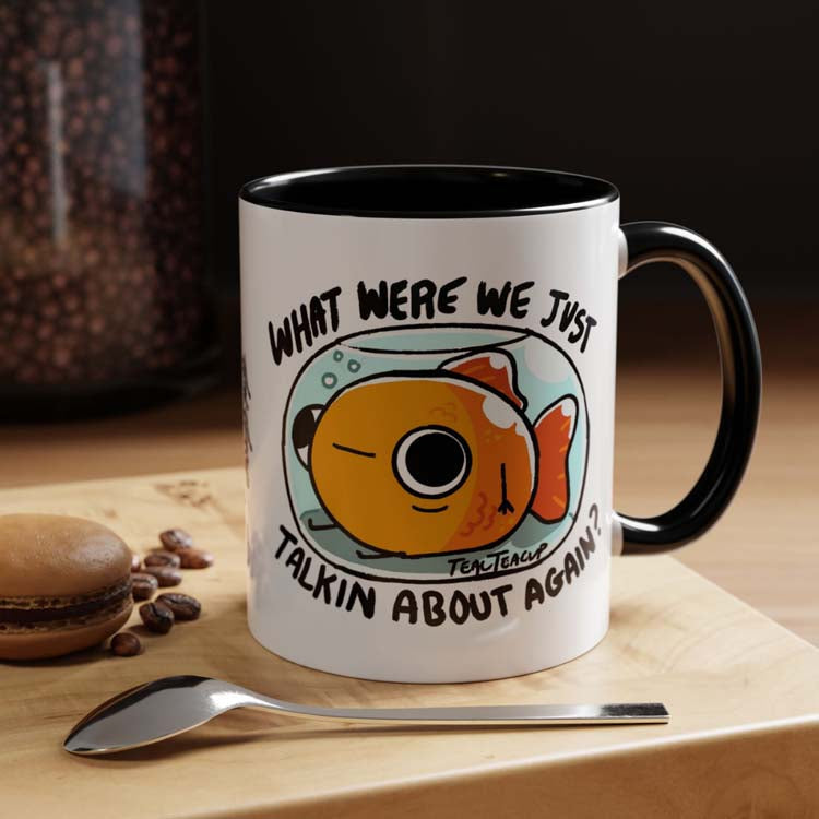 Goldfish Brain Mug Printify