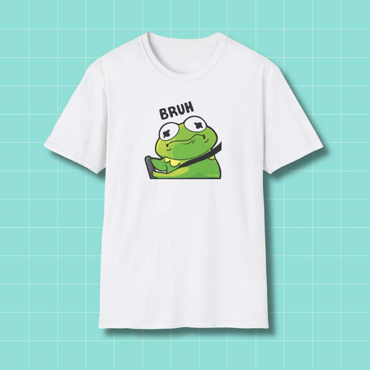 Bruh Frog T-Shirt Printify