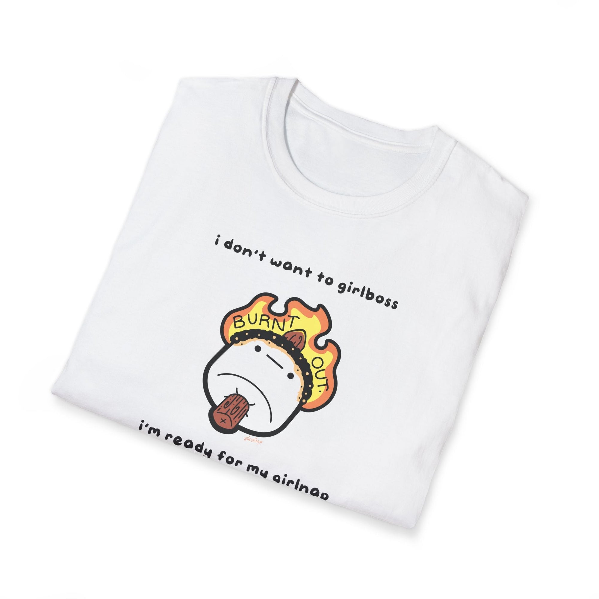 BurntOut Girlboss T-Shirt Printify