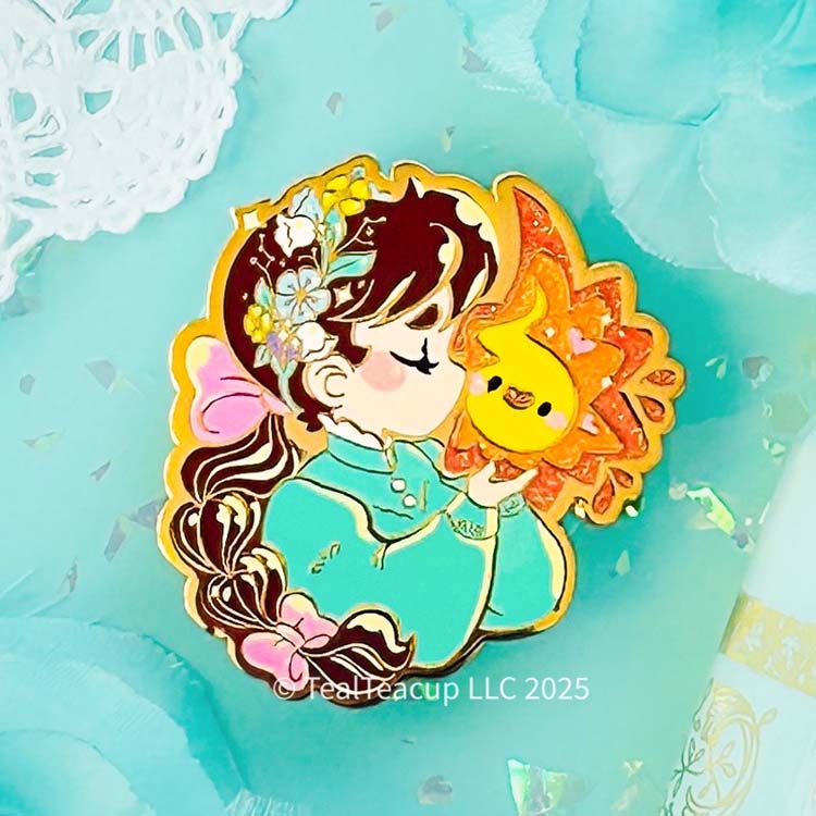 Falling Star Pin BUNDLE: Howl & Sophie Falling Star Pins – TealTeacup LLC