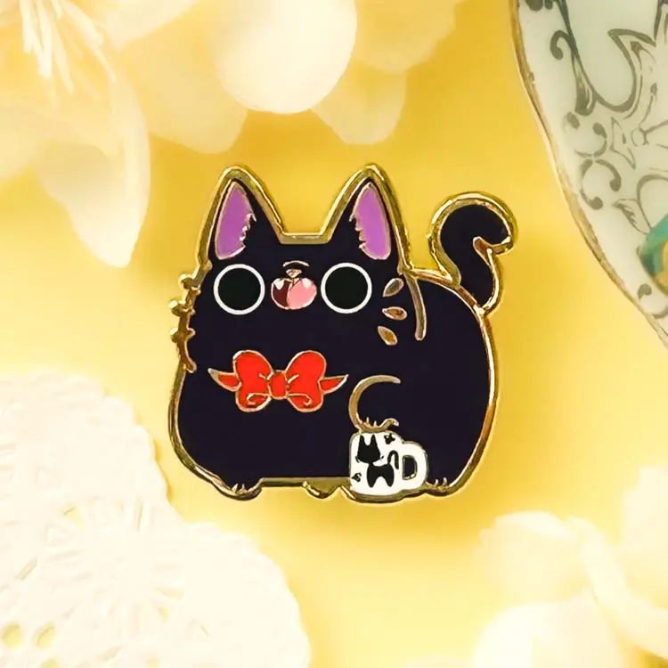 ChonkCat JiJi Pin Enamel Pin