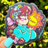 Sophie "Catch a Falling Star" Sticker TealTeacup LLC