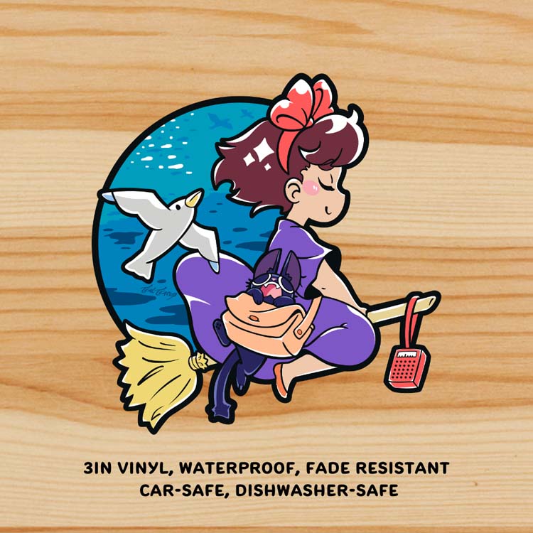 Delivery Daydream Sticker Sticker