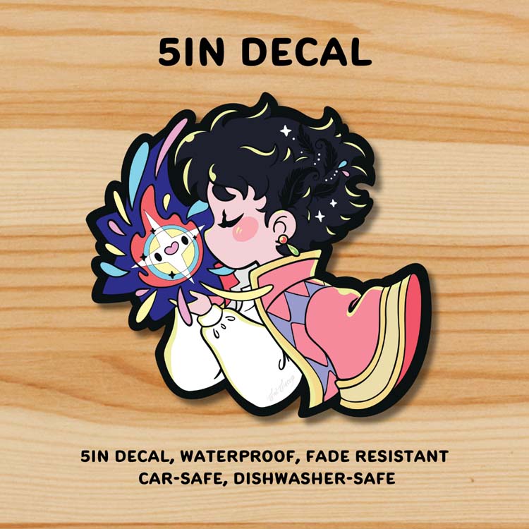 Howl Falling Star Decal Car Decal