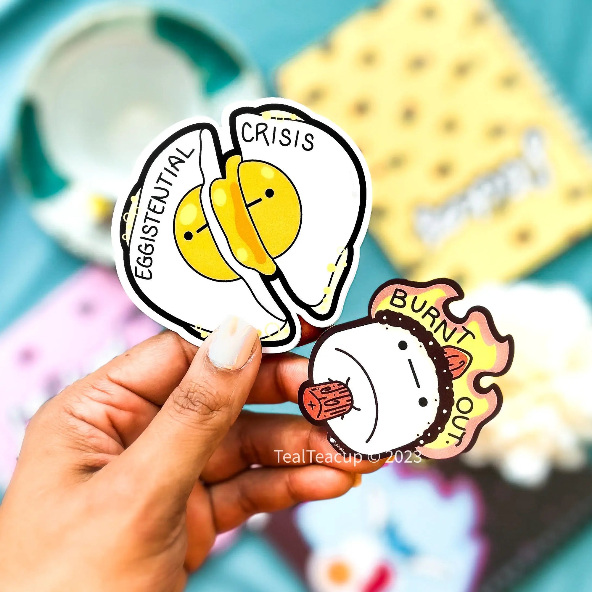 BUNDLE: 2 Food Mood Stickers