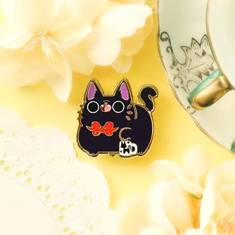 ChonkCat JiJi Pin Enamel Pin