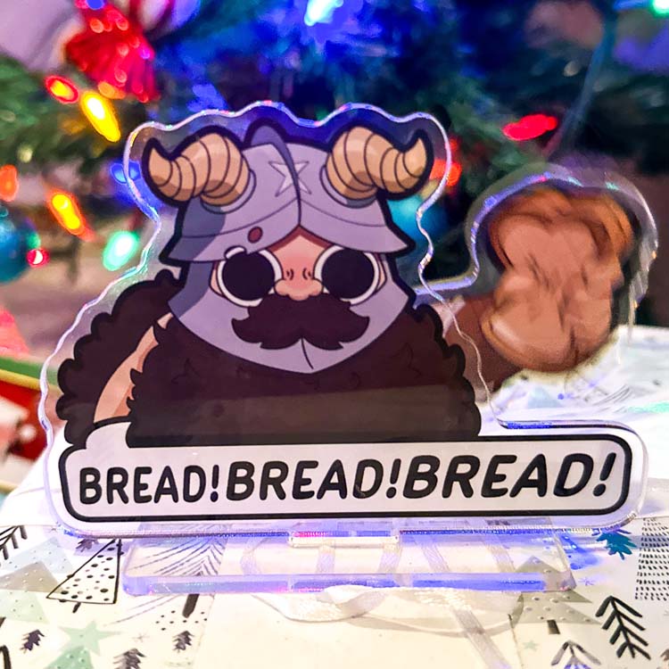 🚨 PREORDER: Bread! Bread! Bread! Senshi Standee TealTeacup LLC