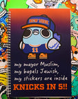 NYC ChonkPigeon Stickerbook (A4 Size) Sticker Book