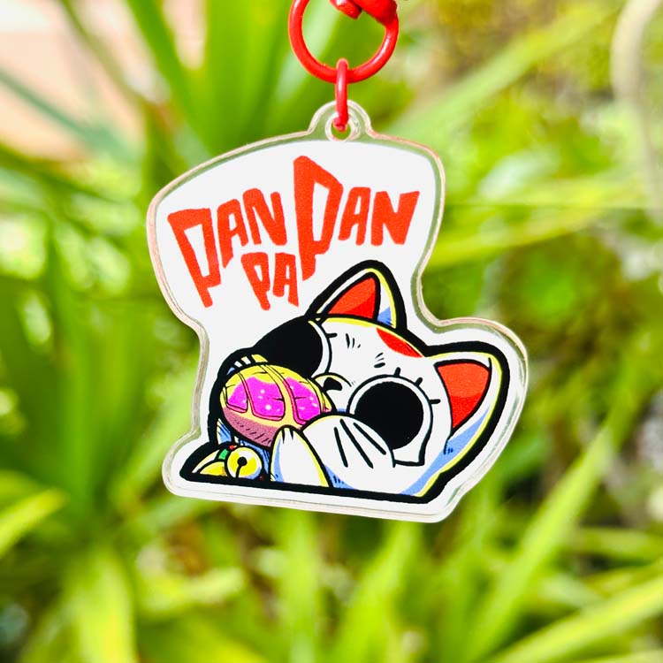 PanPaPan Turbo Granny Charm Keychain