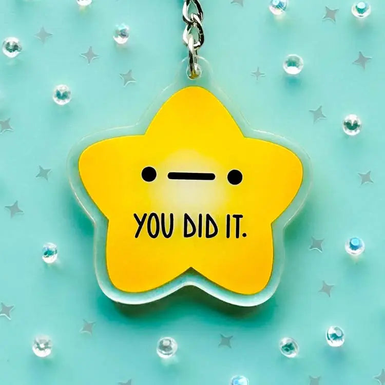 You Did It Star Charm
