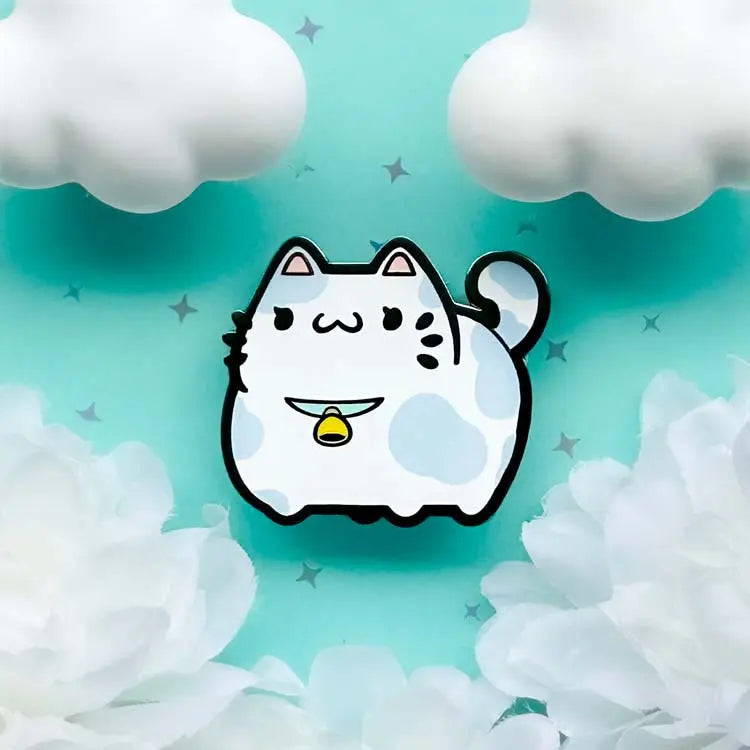BUNDLE: 2 ChonkCat Cow Pins TealTeacup Shop