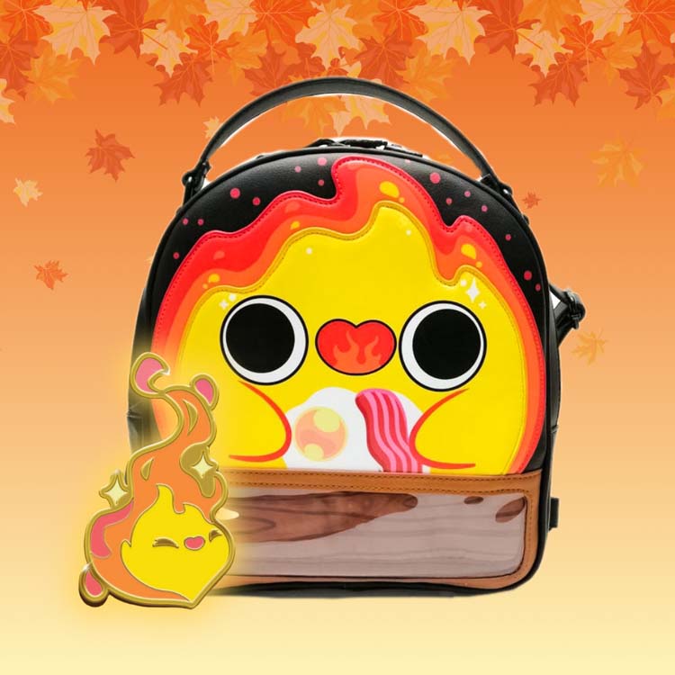 Fire Demon Cutie Double-Sided ITA Bag w/FREE Flame Baby Pin ITA BAG