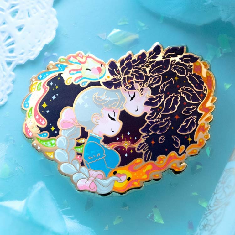 Howl &amp; Sophie Daydream Pin Enamel Pin