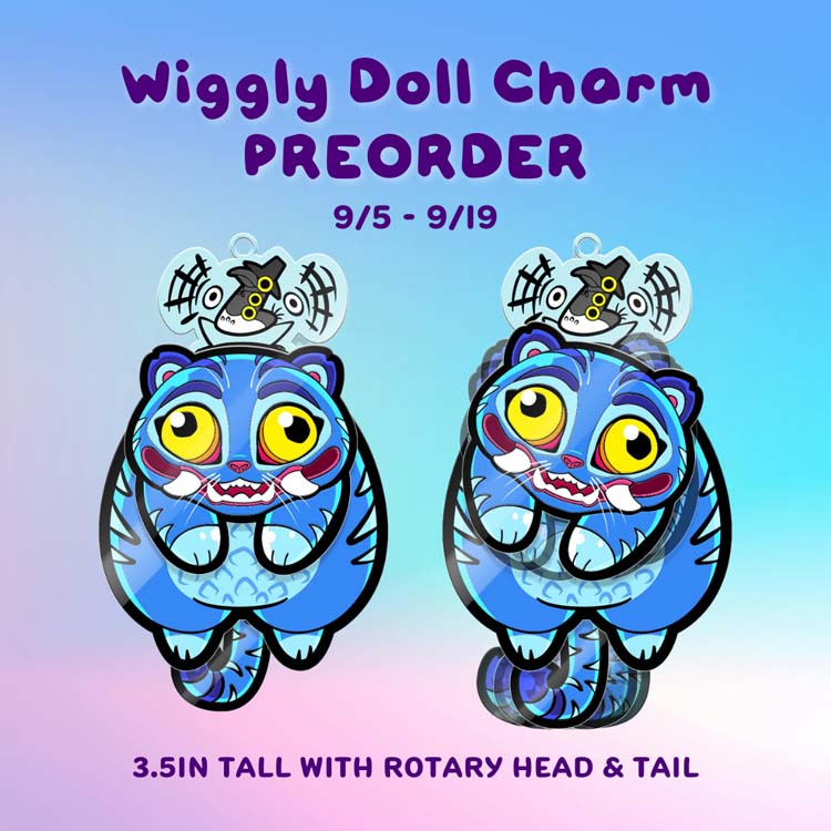 PREORDER: Derpy & Sussie Spirited Away Wiggly Doll Charm Charms