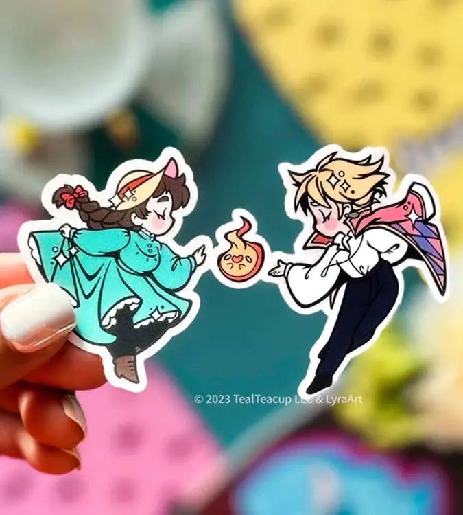 BUNDLE: 3 TealxLyra Collab STICKERS Sticker