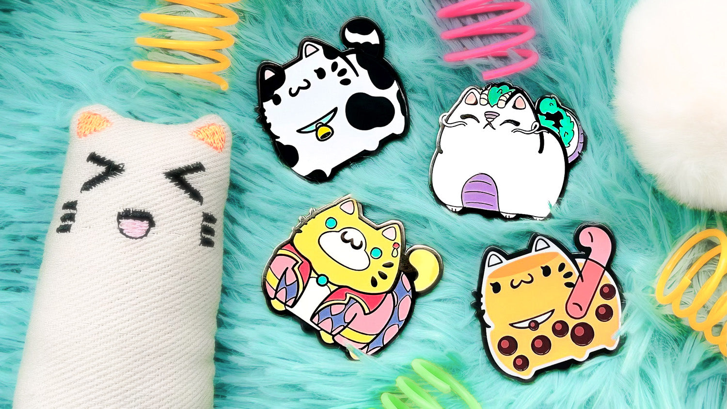 Chonk Cat Enamel Pins- Adopt A cute chonkCat featuring some of your favorite themes