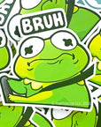 Bruh Frog Decal