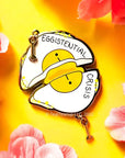 Eggistential Crisis Pin