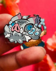 Ino-Cry (w/ Magnetic Mask) Pin